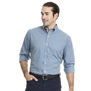 Arrow Fitted Sky Blue Button-Down Shirt